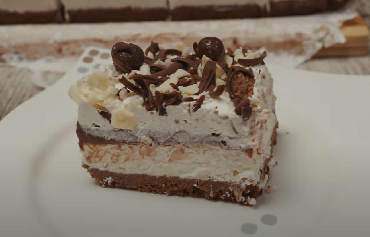 Čokoladna lazanja – ekspres brzi kolač bez kuvanja i pečenja